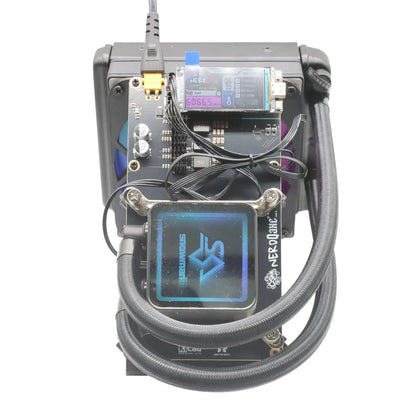 Rev 6.1 NerdQaxe Hydro – Ultra-Quiet Hydro-Cooled Bitcoin Solo Miner (Updated 2025 Model)