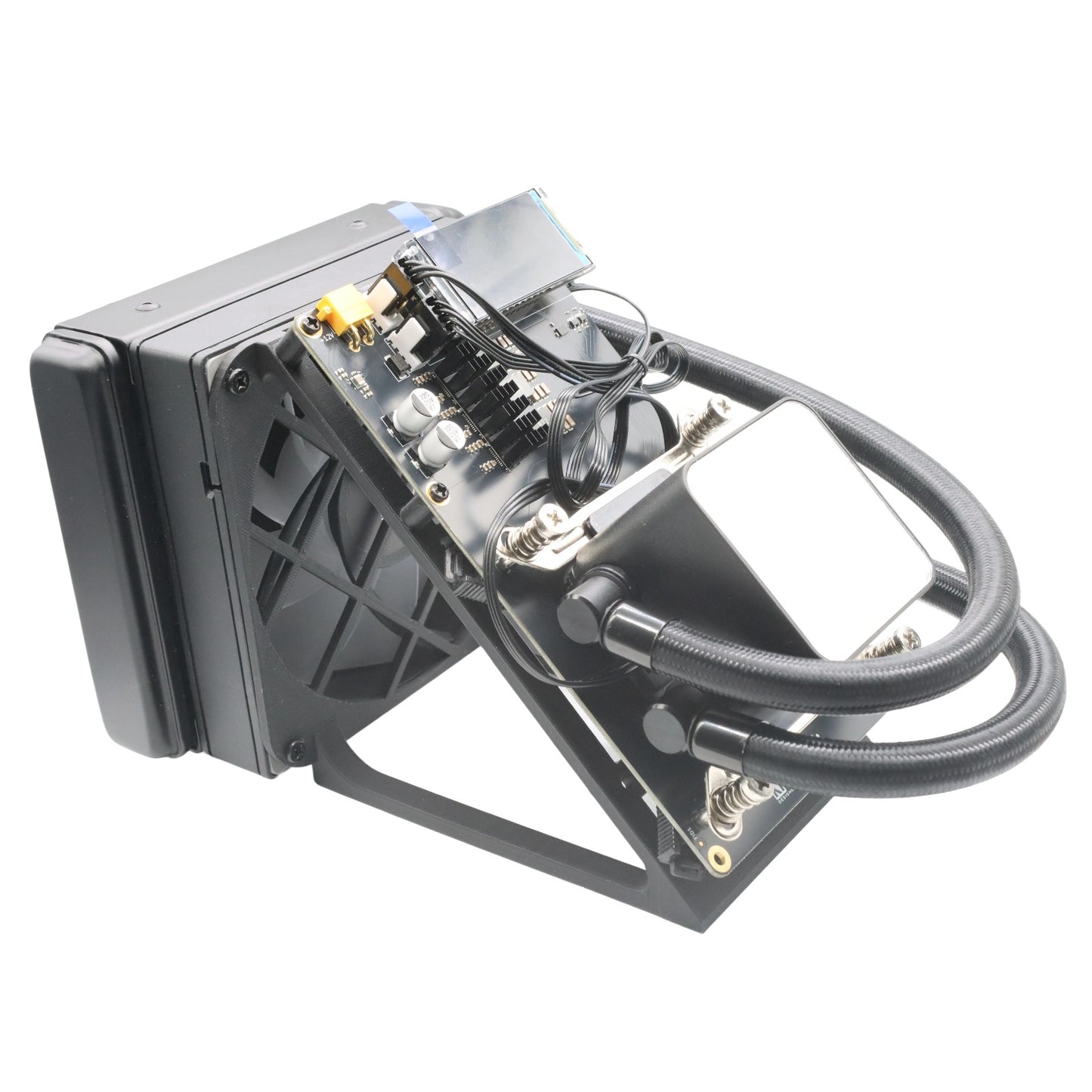 Rev 6.1 NerdQaxe Hydro – Ultra-Quiet Hydro-Cooled Bitcoin Solo Miner (Updated 2025 Model)