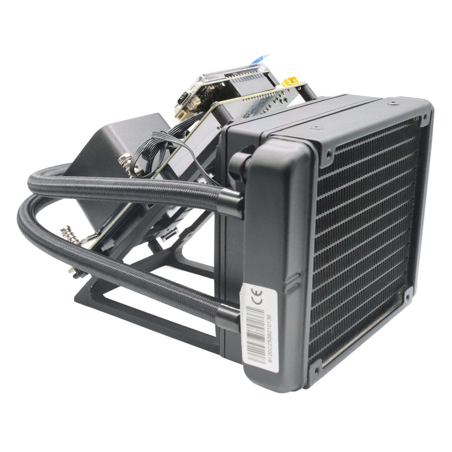 Rev 6.1 NerdQaxe Hydro – Ultra-Quiet Hydro-Cooled Bitcoin Solo Miner (Updated 2025 Model)