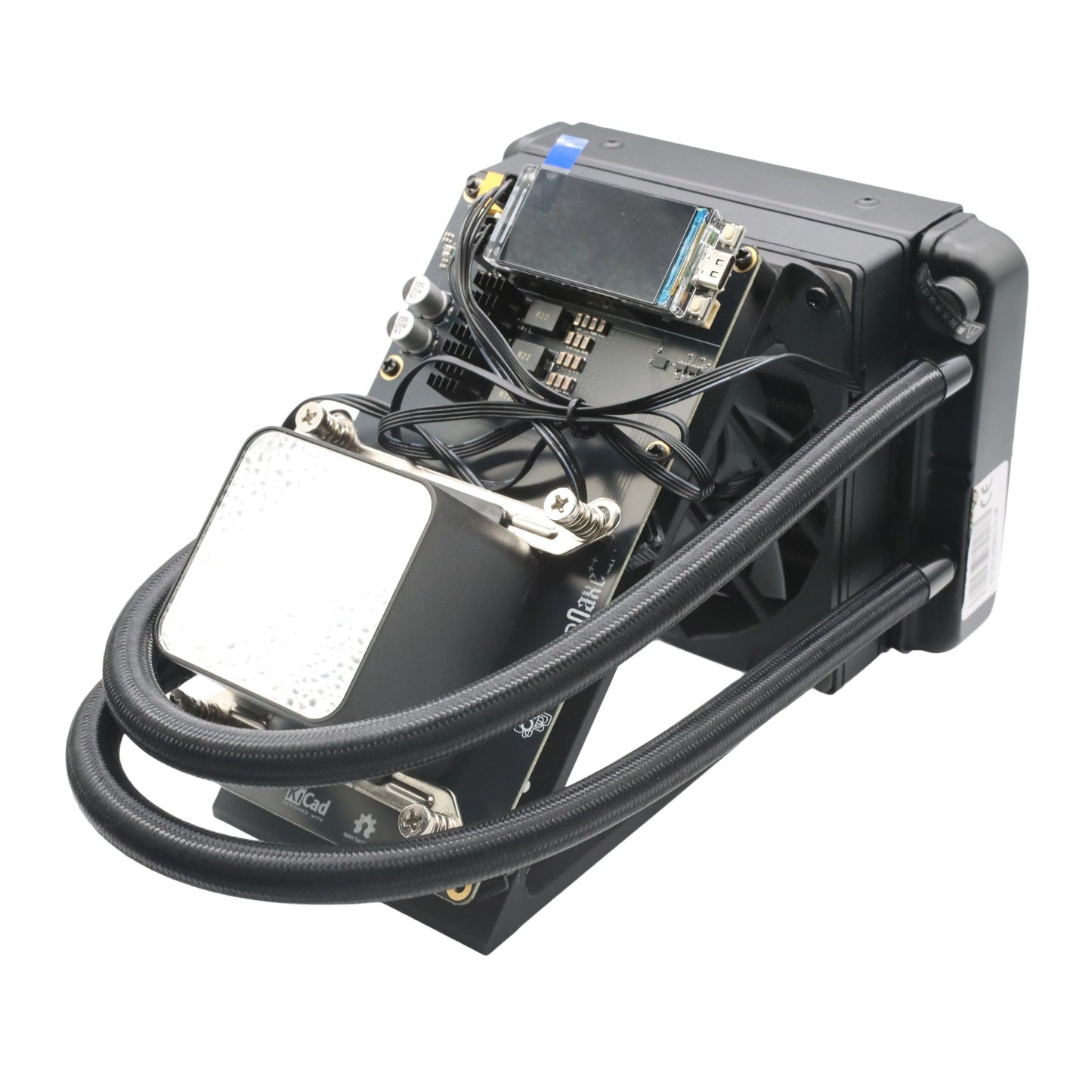 Rev 6.1 NerdQaxe Hydro – Ultra-Quiet Hydro-Cooled Bitcoin Solo Miner (Updated 2025 Model)