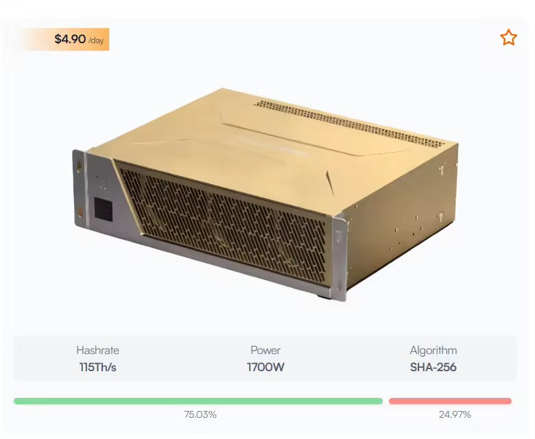 Fluminer T3 – PreOrder-Grade Bitcoin Mining Performance